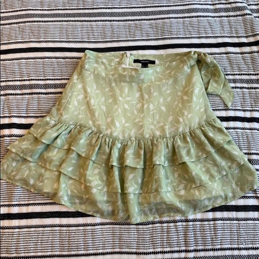 Leafy Green Skirt
